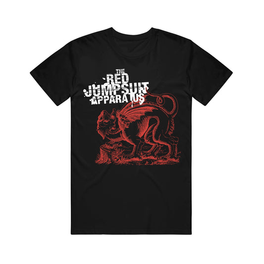 the red jumpsuit apparatus Dragon Black Tee