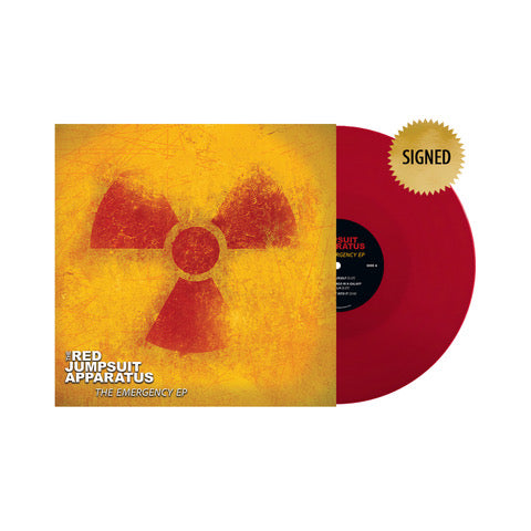 The Emergency EP Opaque Red Signed Vinyl